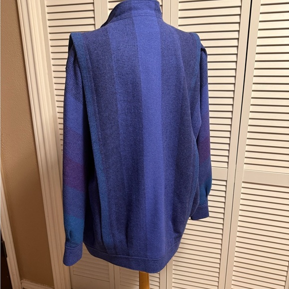 70s VTG Avoca Collection Pure New Wool Coat Jacket & Skirt Set L Made in Ireland - Picture 4 of 9